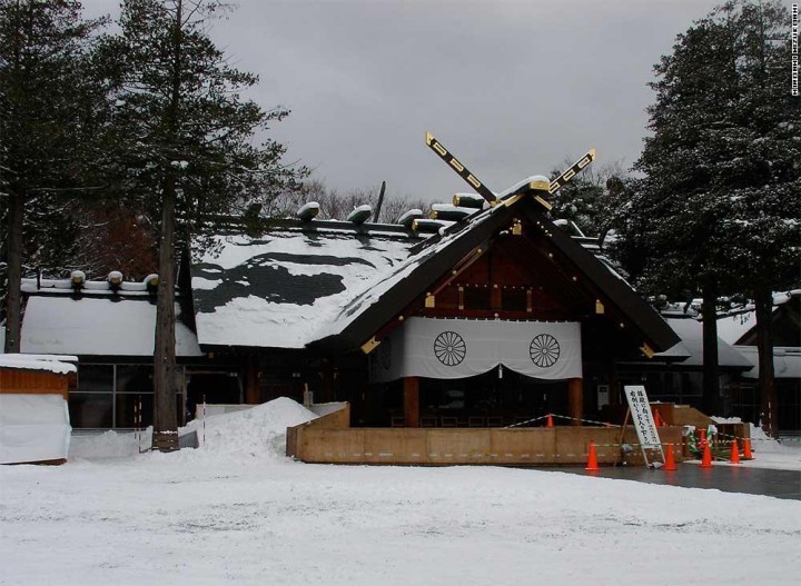 Hokkaido Jingu Shrine main building