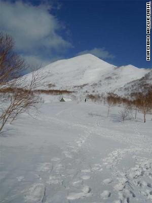 Mt.Niseko-Annupuri near Goshiki hot spring