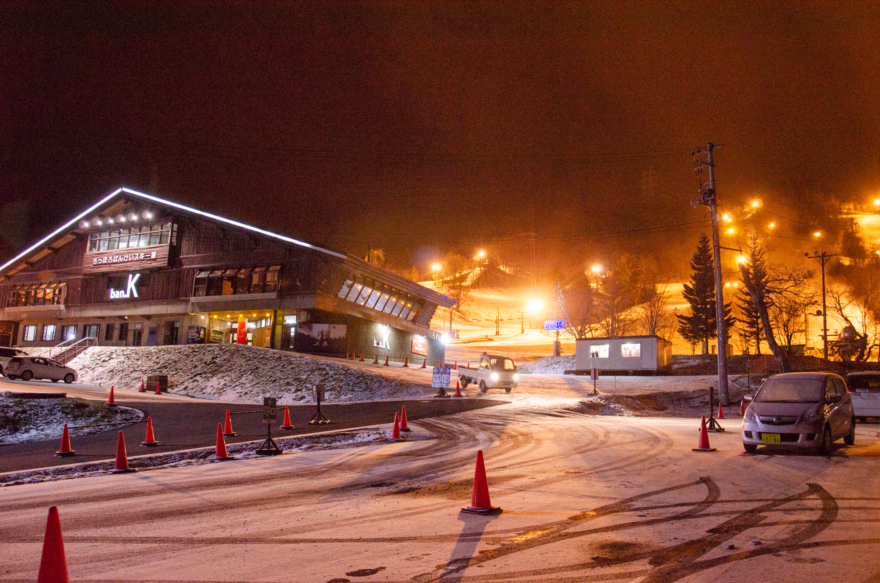 Bankei Ski Area is Opening at Night