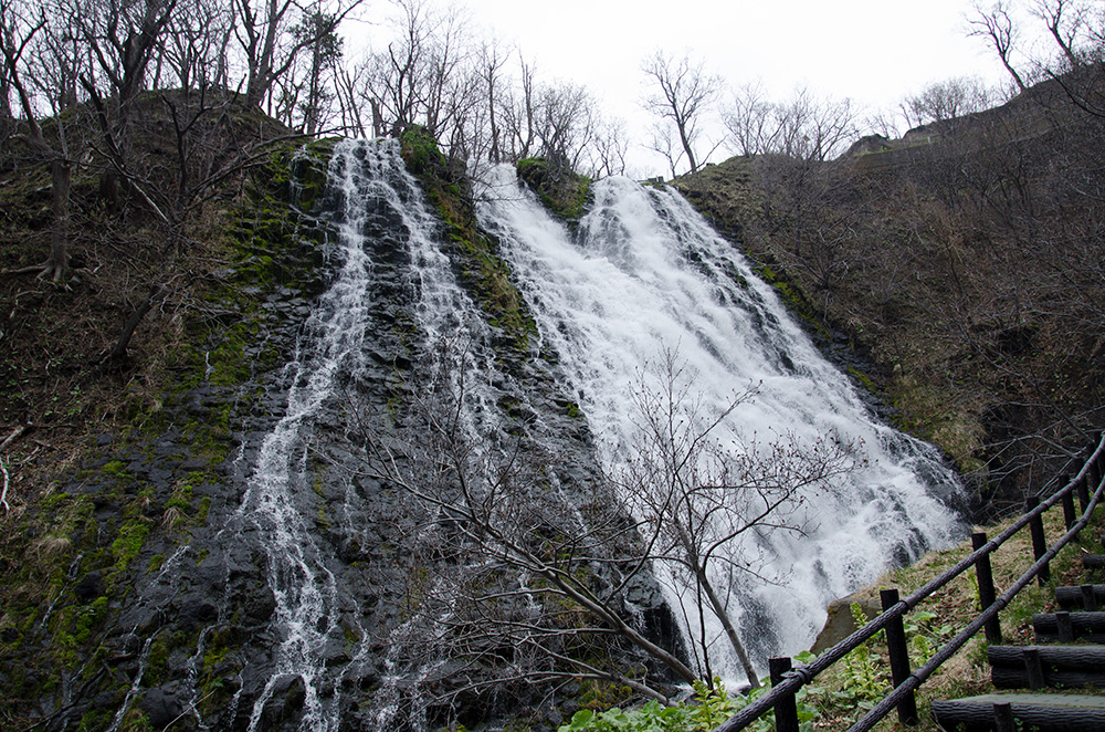 Oshinkoshin-no-taki Waterfall in Shiretoko