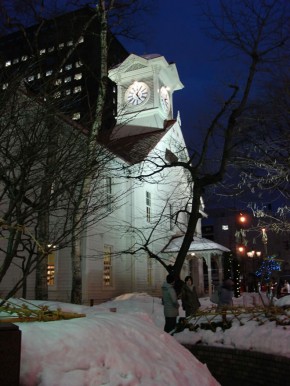 Clock Tower in winter
