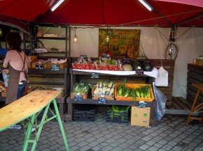 Local vegetables sale