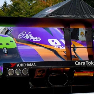 Evangelion Racing Team Car at Kitamae Sapporo Manga Anime Festival