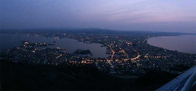 From Mt.Hakodate-yama