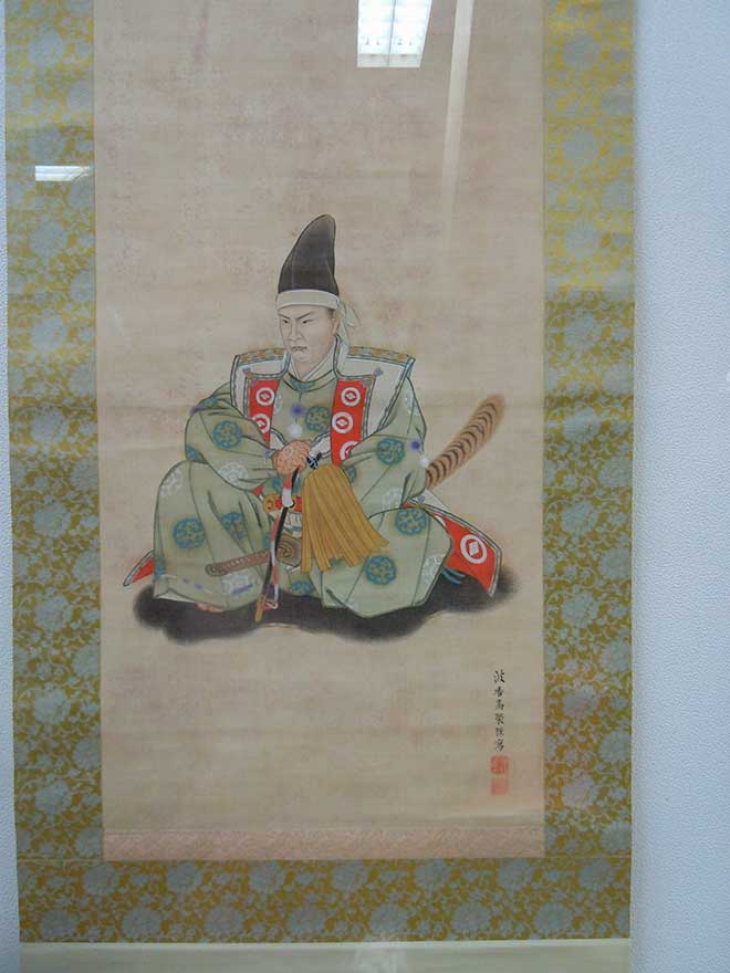 A portrait of the 17th daimyo, Munehiro Matsumae