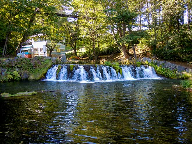 Spring water from Mt.Yoteizan