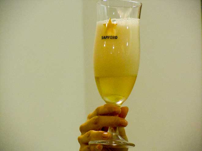 it makes 2/3 foam of the glass