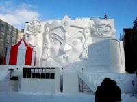 Alice’s Adventure in Snow land in Sapporo Snow Festival 2015