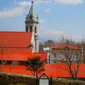 Motomachi Roman Catholic Church in Hakodate Motomachi Area（函館元町カトリック教会）