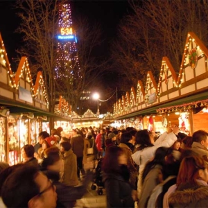 The German Christmas Market in Sapporo 2014 started on Nov, 28