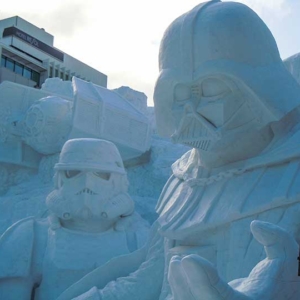 Star Wars Episode VII – The Force Awakens in Sapporo Snow Festival 2015