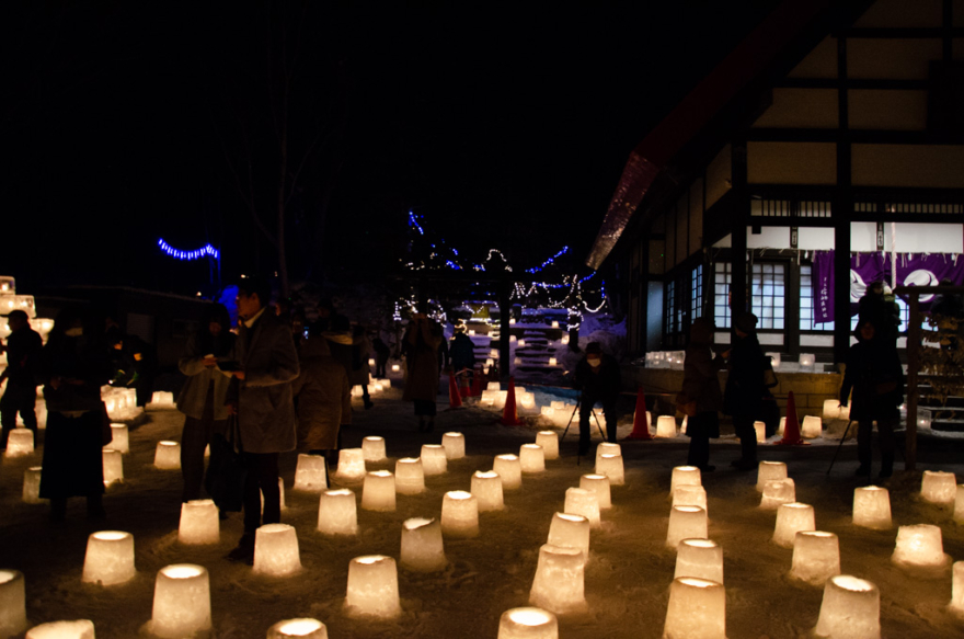 Yukitoro(雪灯路) in Jozankei Jinjya