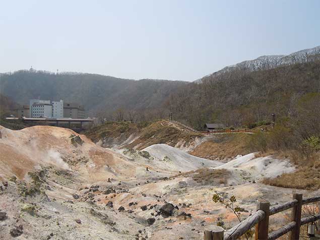 From the middle of Jigokudani to the entrance