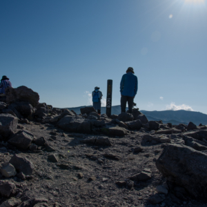 Mt.Kurodake, one of the Daisetsu mountain range where Gods are playing, called Kamui Mintara