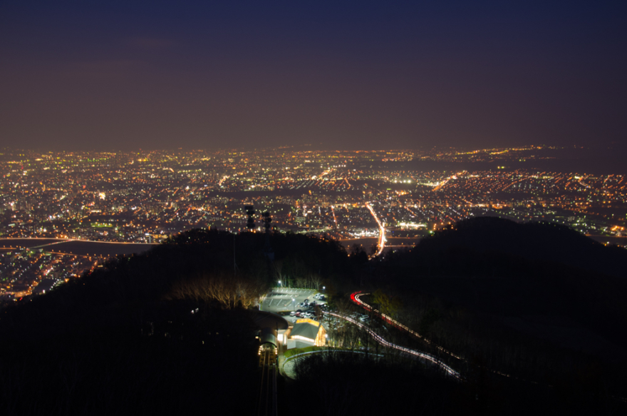 Sapporo Night View from Mt.Moiwayama
