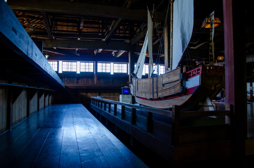 Hanada Banya, the biggest lodging house for herring fishermen called ‘Banya’.