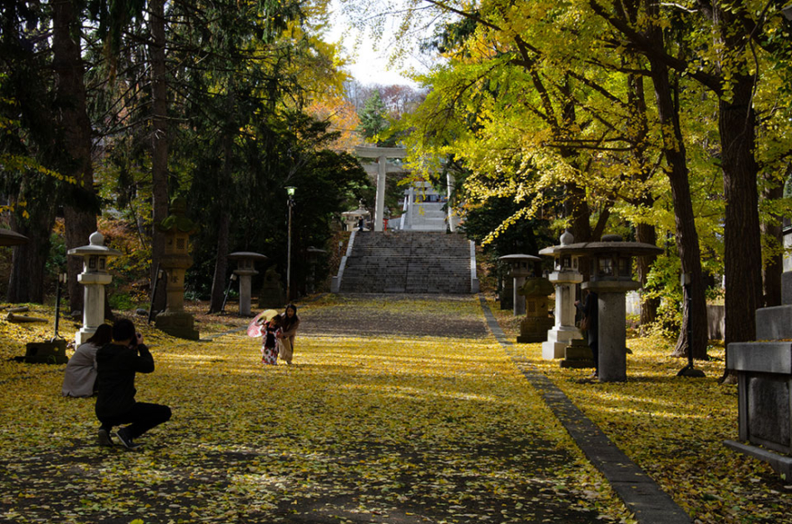 Shichi-Go-San, Sumiyoshi Shrine in Minami Otaru