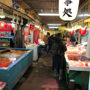 Sankaku Ichiba (Market) near Otaru Station