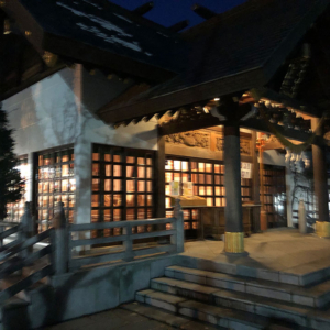 Nishino Jinja Shrine in Sapporo Where became The Most Famous and Popular one by Masaharu Fukuyama.