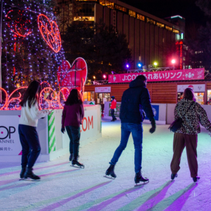 Skate Link in Odori 1 chome, Sapporo Snow Festival