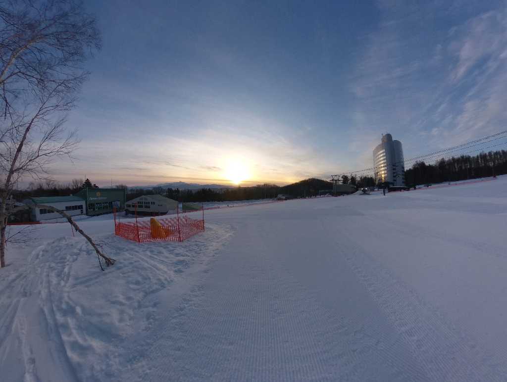 Sunrize at Furano Ski Area