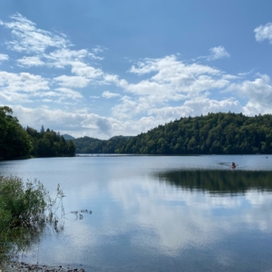 Kayaking on the Lake Chimikeppu, perfect calm and wildness